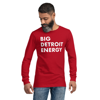 'Big Detroit Energy' T-Shirt | Unisex Long Sleeve