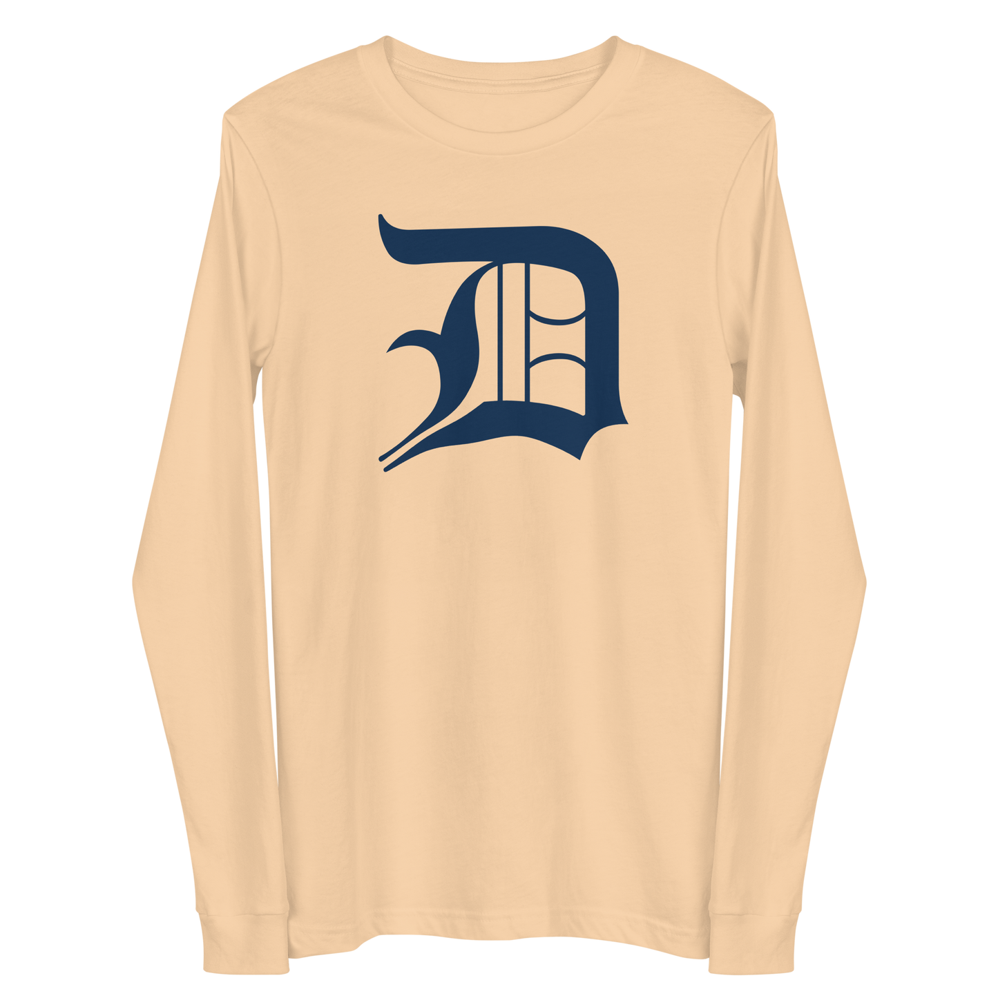 Detroit 'Old English D' T-Shirt | Unisex Long Sleeve