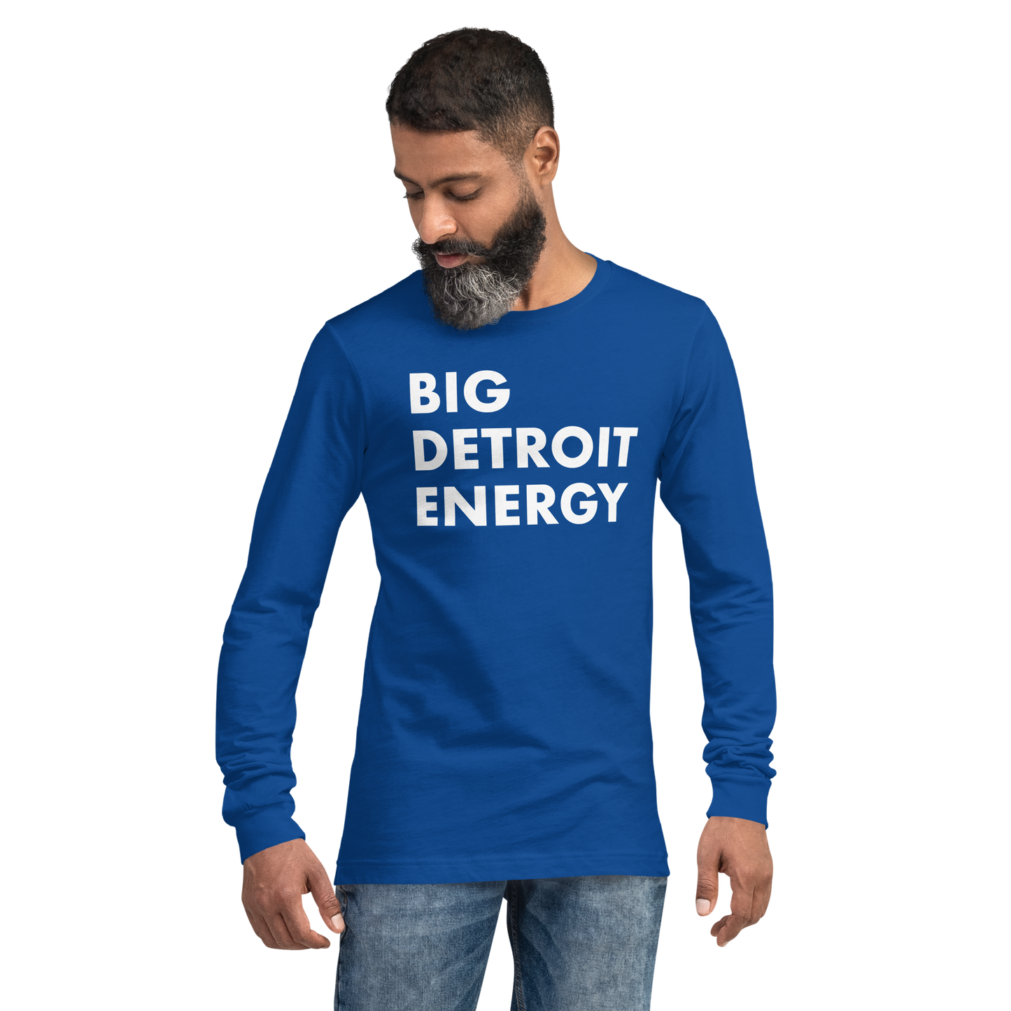 'Big Detroit Energy' T-Shirt | Unisex Long Sleeve