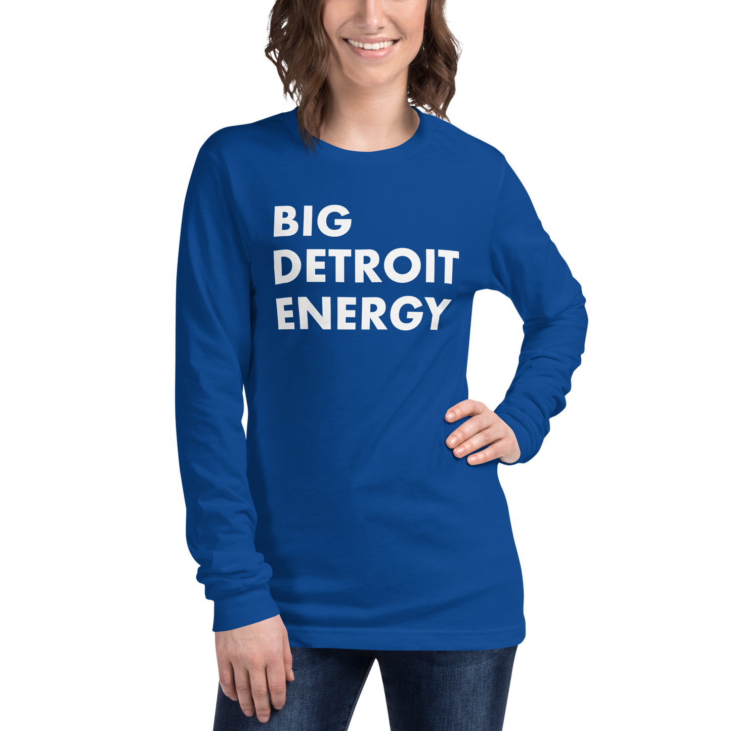 'Big Detroit Energy' T-Shirt | Unisex Long Sleeve