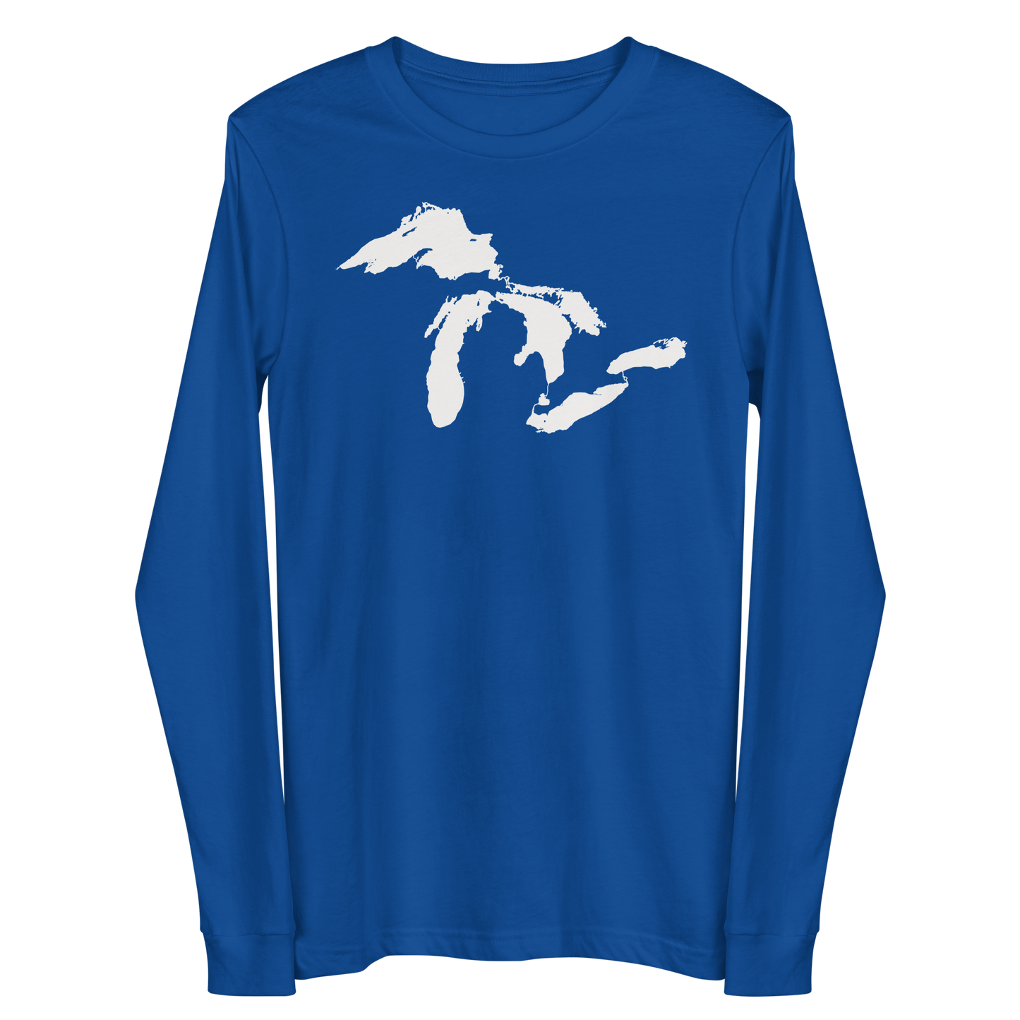 Great Lakes T-Shirt | Unisex Long Sleeve - White