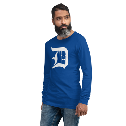 Detroit 'Old English D' T-Shirt | Unisex Long Sleeve