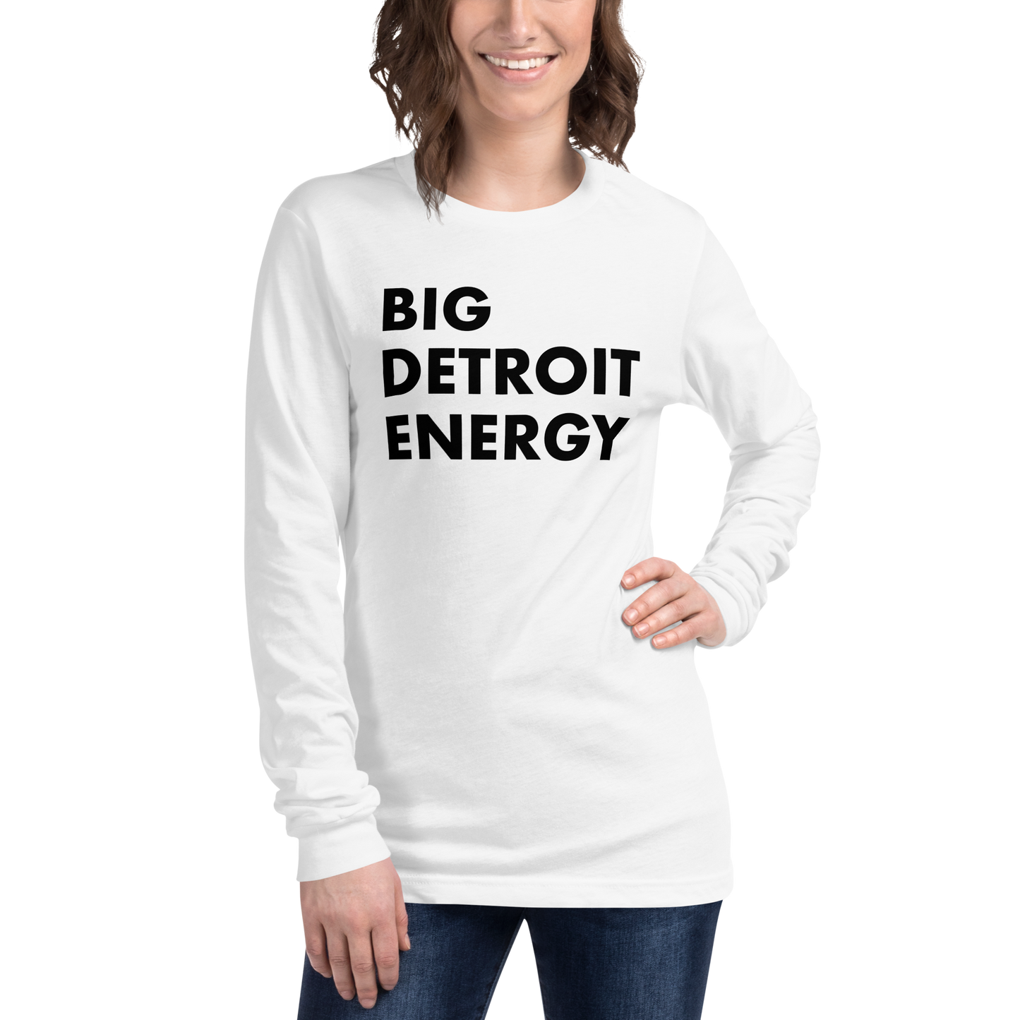 'Big Detroit Energy' T-Shirt | Unisex Long Sleeve