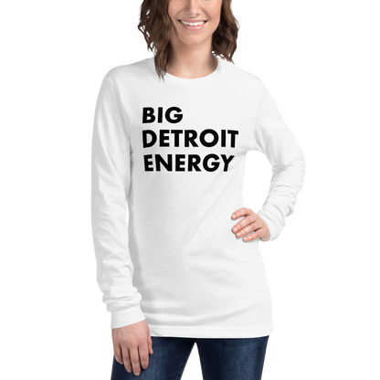 'Big Detroit Energy' T-Shirt | Unisex Long Sleeve