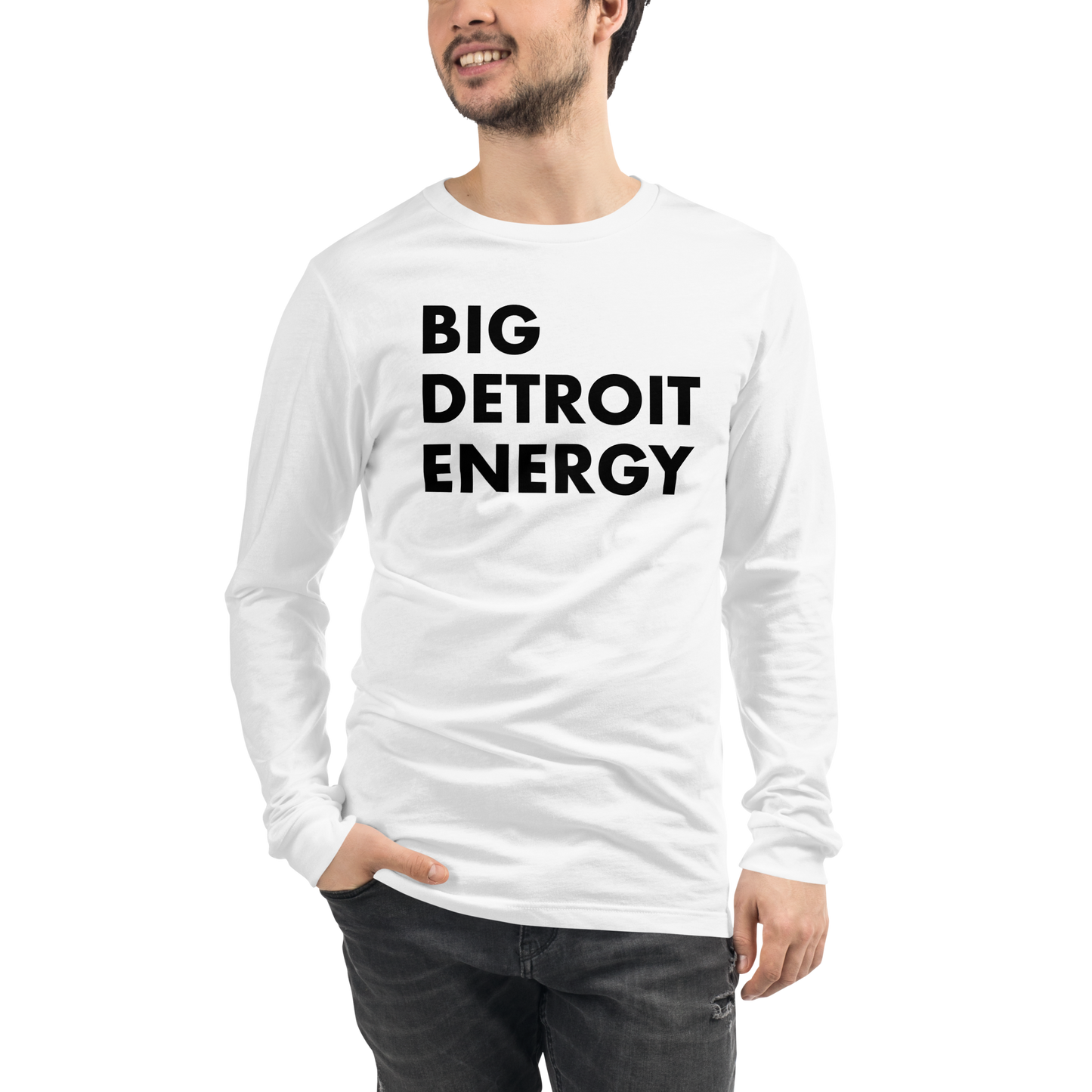 'Big Detroit Energy' T-Shirt | Unisex Long Sleeve