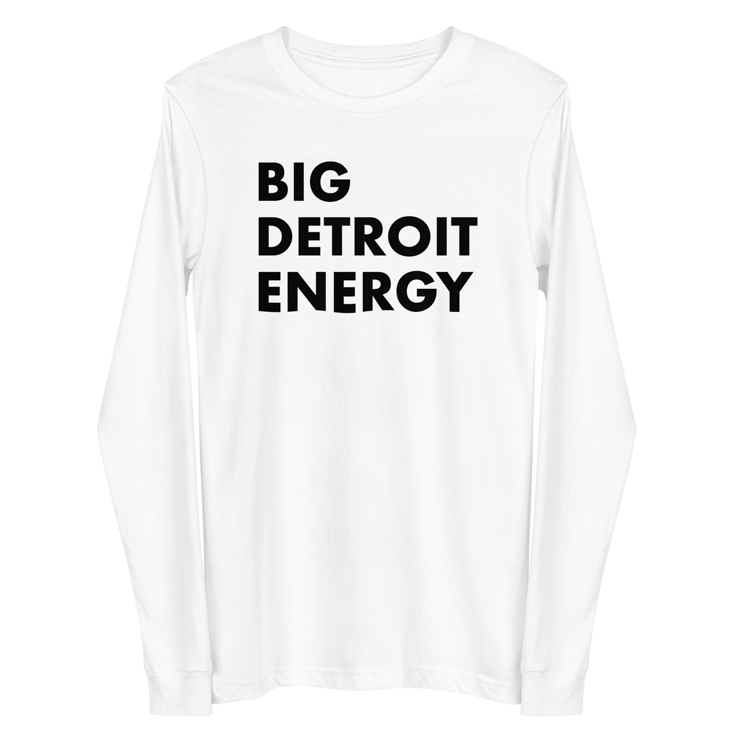 'Big Detroit Energy' T-Shirt | Unisex Long Sleeve