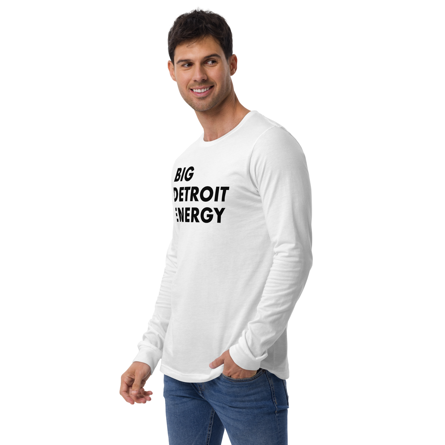 'Big Detroit Energy' T-Shirt | Unisex Long Sleeve