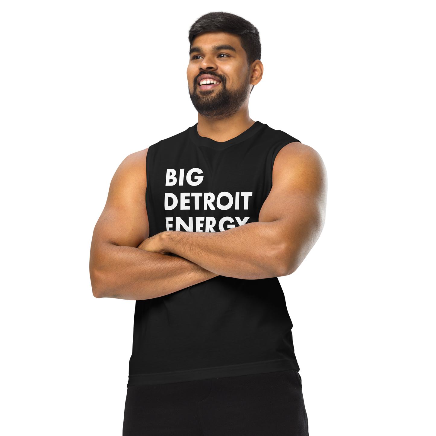 'Big Detroit Energy' Muscle Shirt | Unisex Jersey