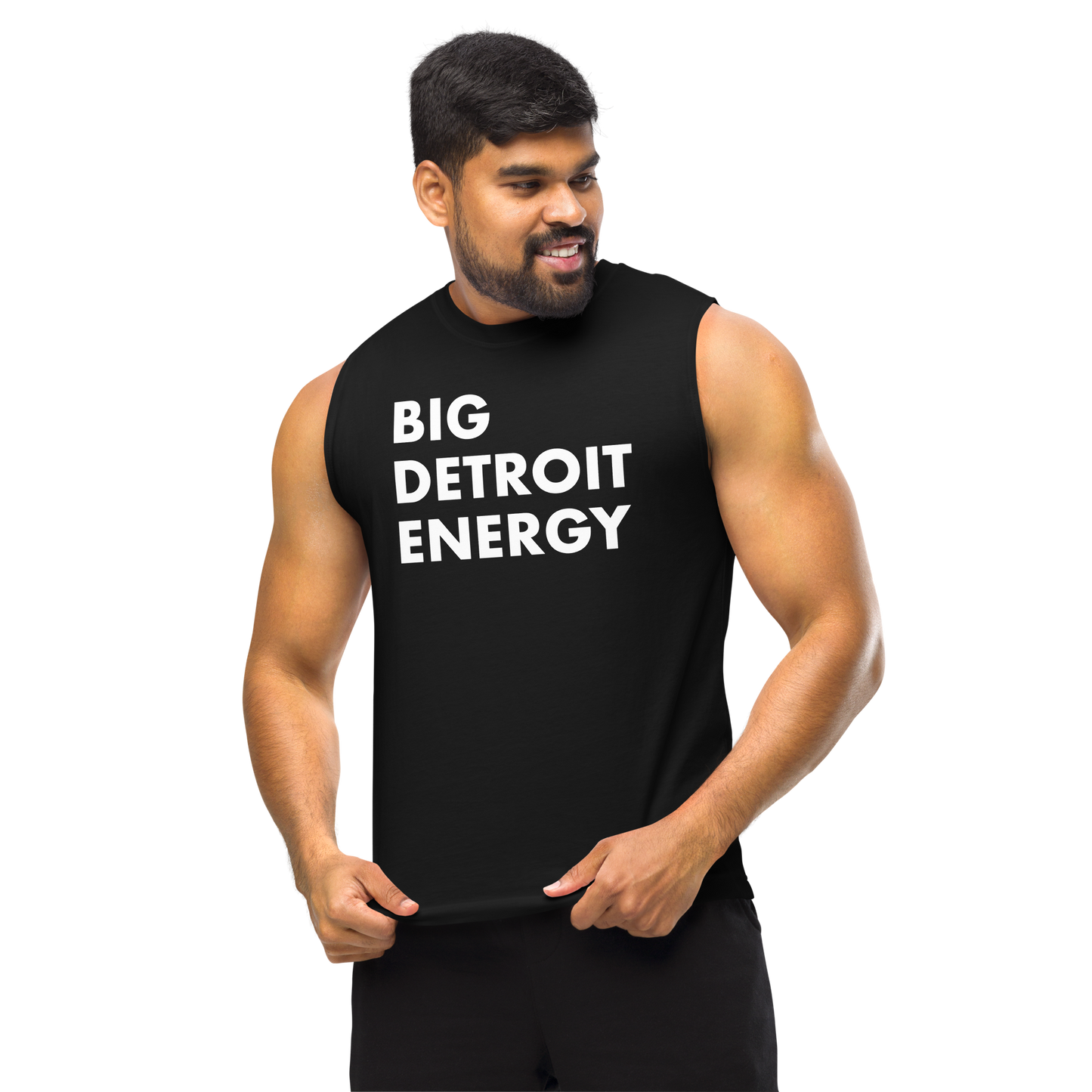 'Big Detroit Energy' Muscle Shirt | Unisex Jersey