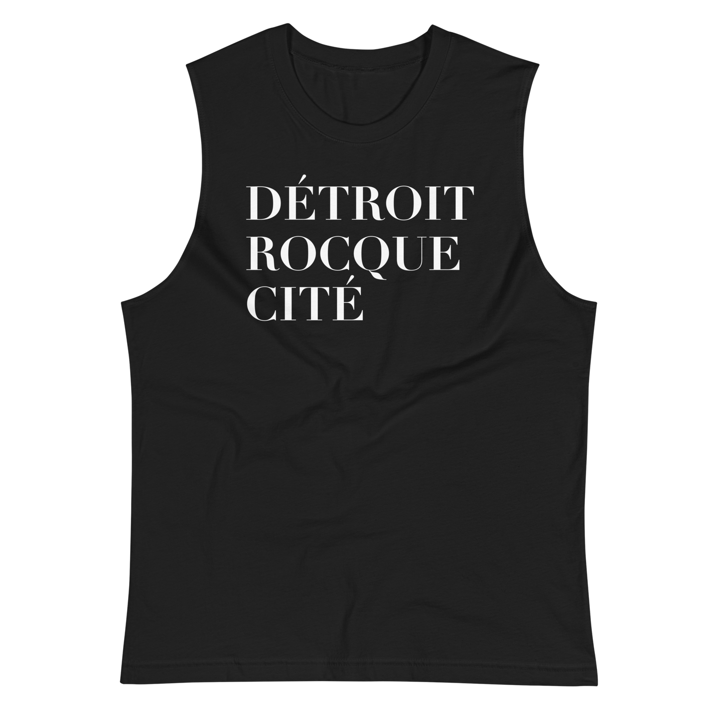 'Détroit Rocque Cité' Muscle Shirt | Unisex Jersey