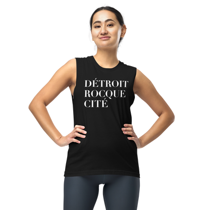 'Détroit Rocque Cité' Muscle Shirt | Unisex Jersey