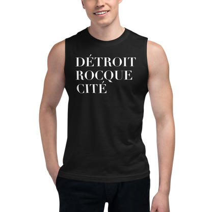 'Détroit Rocque Cité' Muscle Shirt | Unisex Jersey