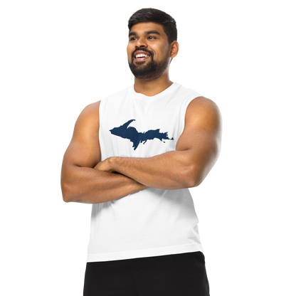 Michigan Upper Peninsula Muscle Shirt (w/ UP Outline)