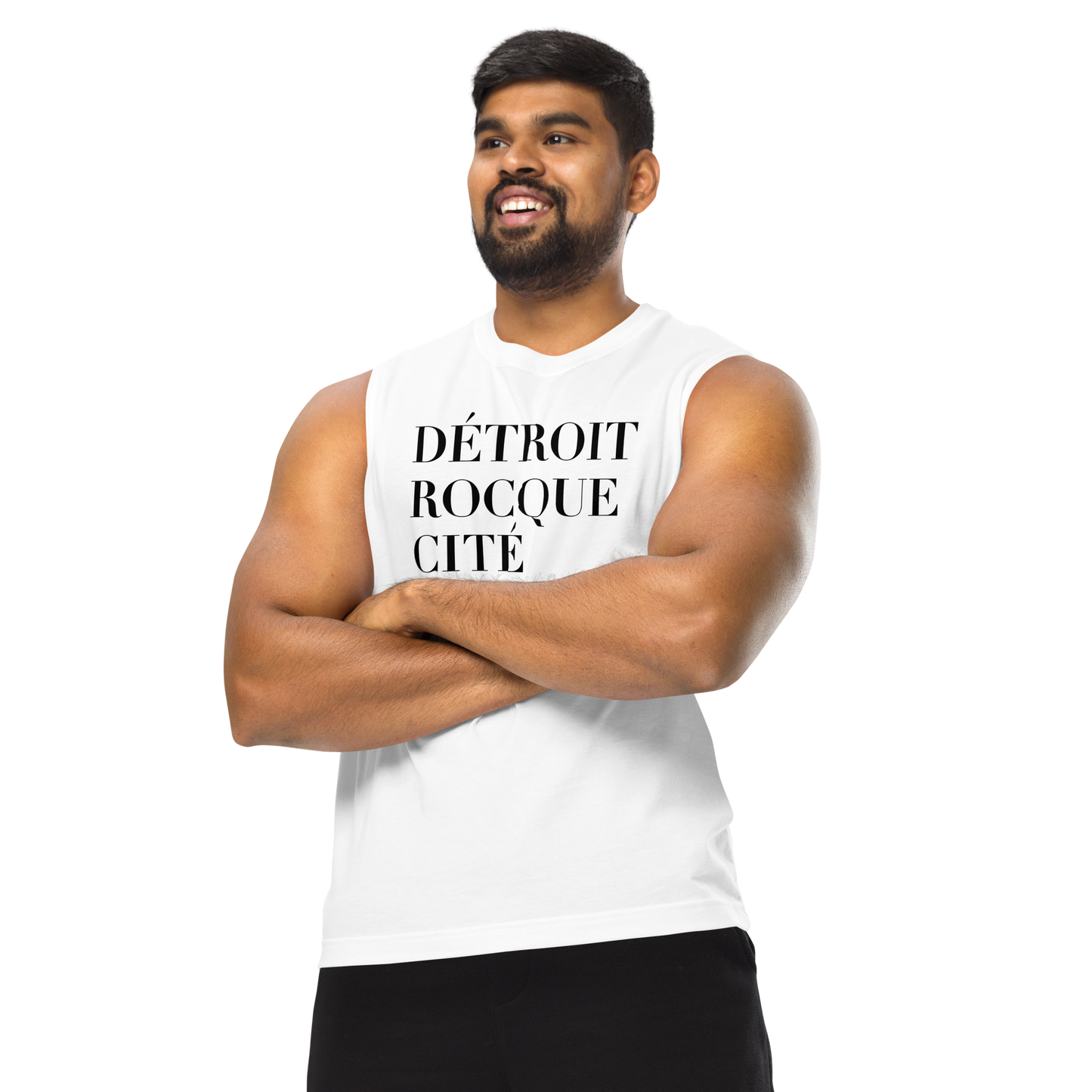 'Détroit Rocque Cité' Muscle Shirt | Unisex Jersey