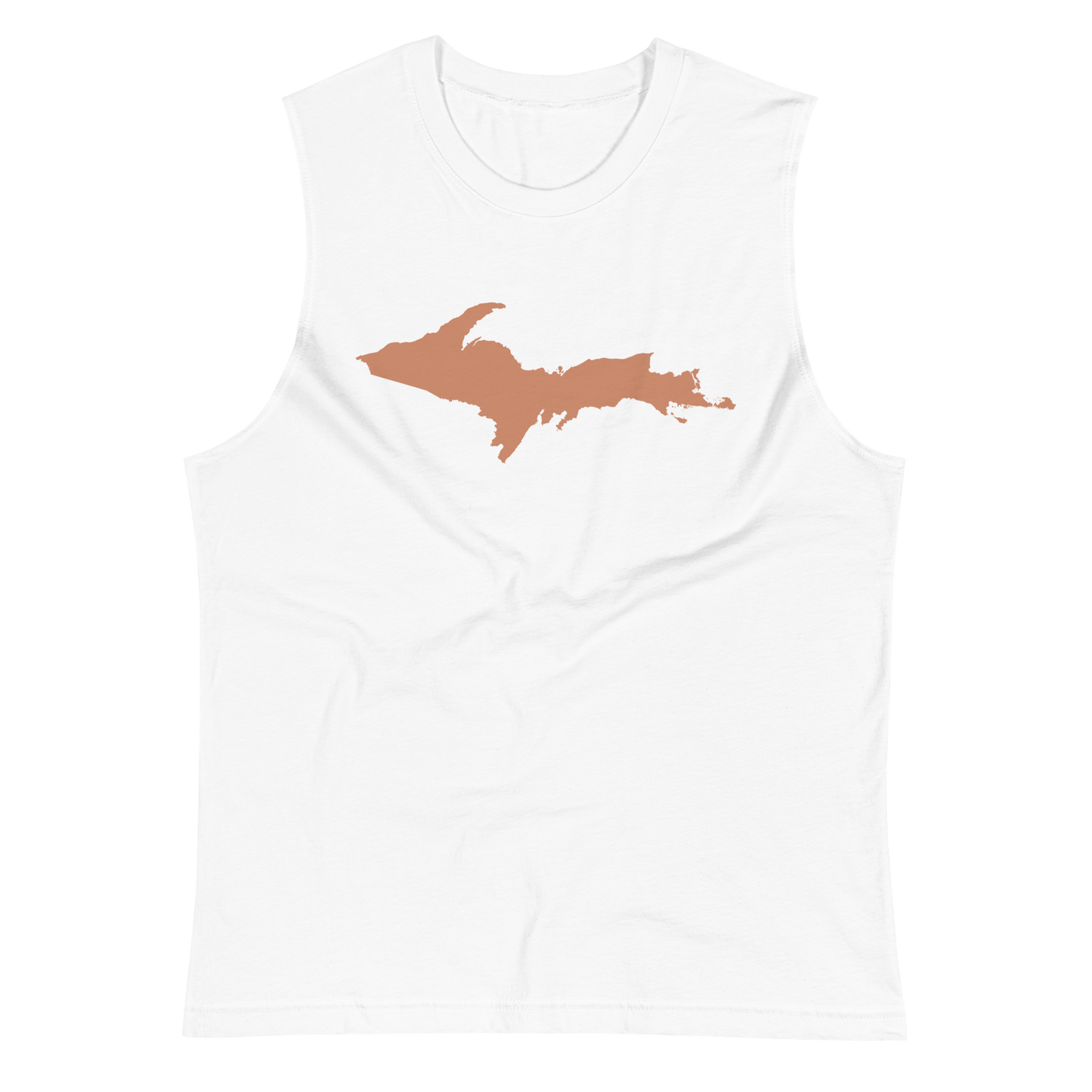 Michigan Upper Peninsula Muscle Shirt (w/ Copper UP Outline)