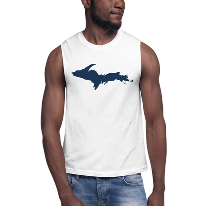 Michigan Upper Peninsula Muscle Shirt (w/ UP Outline)