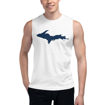 Michigan Upper Peninsula Muscle Shirt (w/ UP Outline)