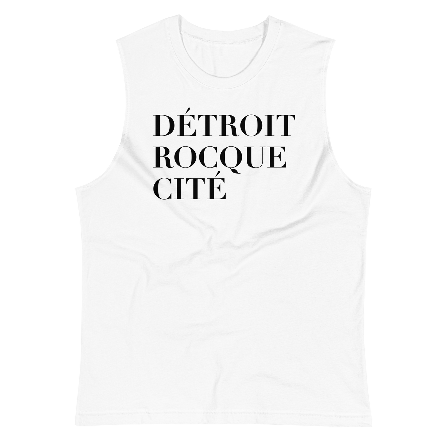 'Détroit Rocque Cité' Muscle Shirt | Unisex Jersey