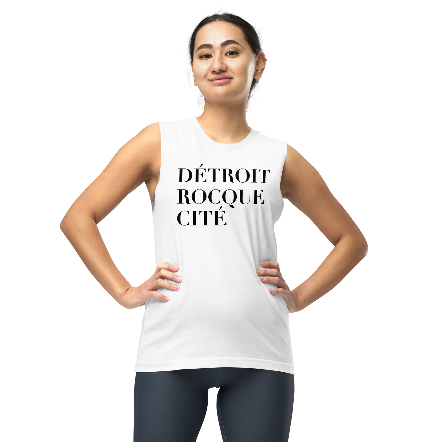 'Détroit Rocque Cité' Muscle Shirt | Unisex Jersey