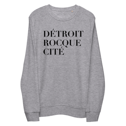 'Détroit Rocque Cité' Sweatshirt | Unisex Organic