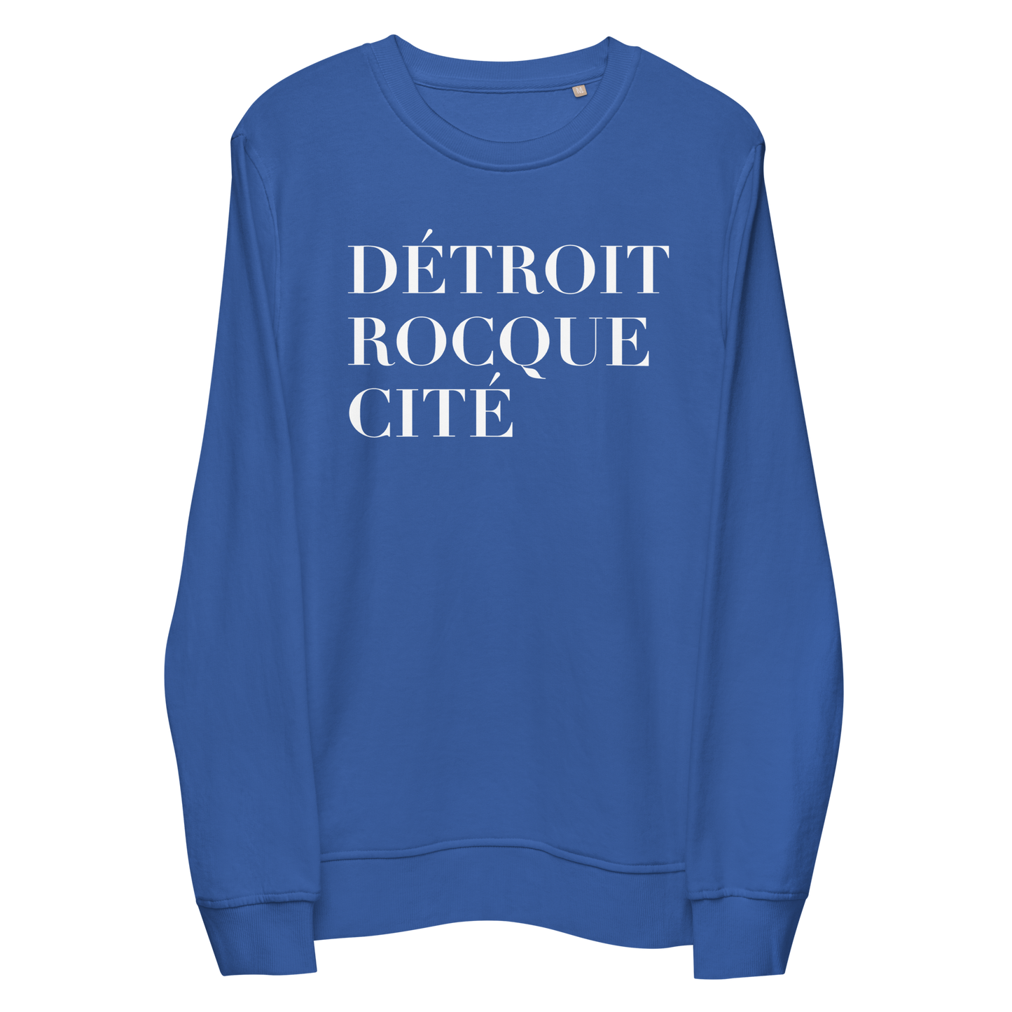 'Détroit Rocque Cité' Sweatshirt | Unisex Organic