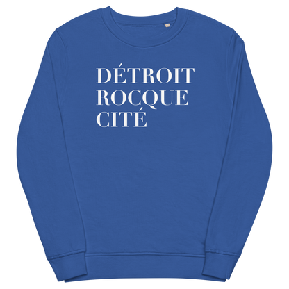 'Détroit Rocque Cité' Sweatshirt | Unisex Organic
