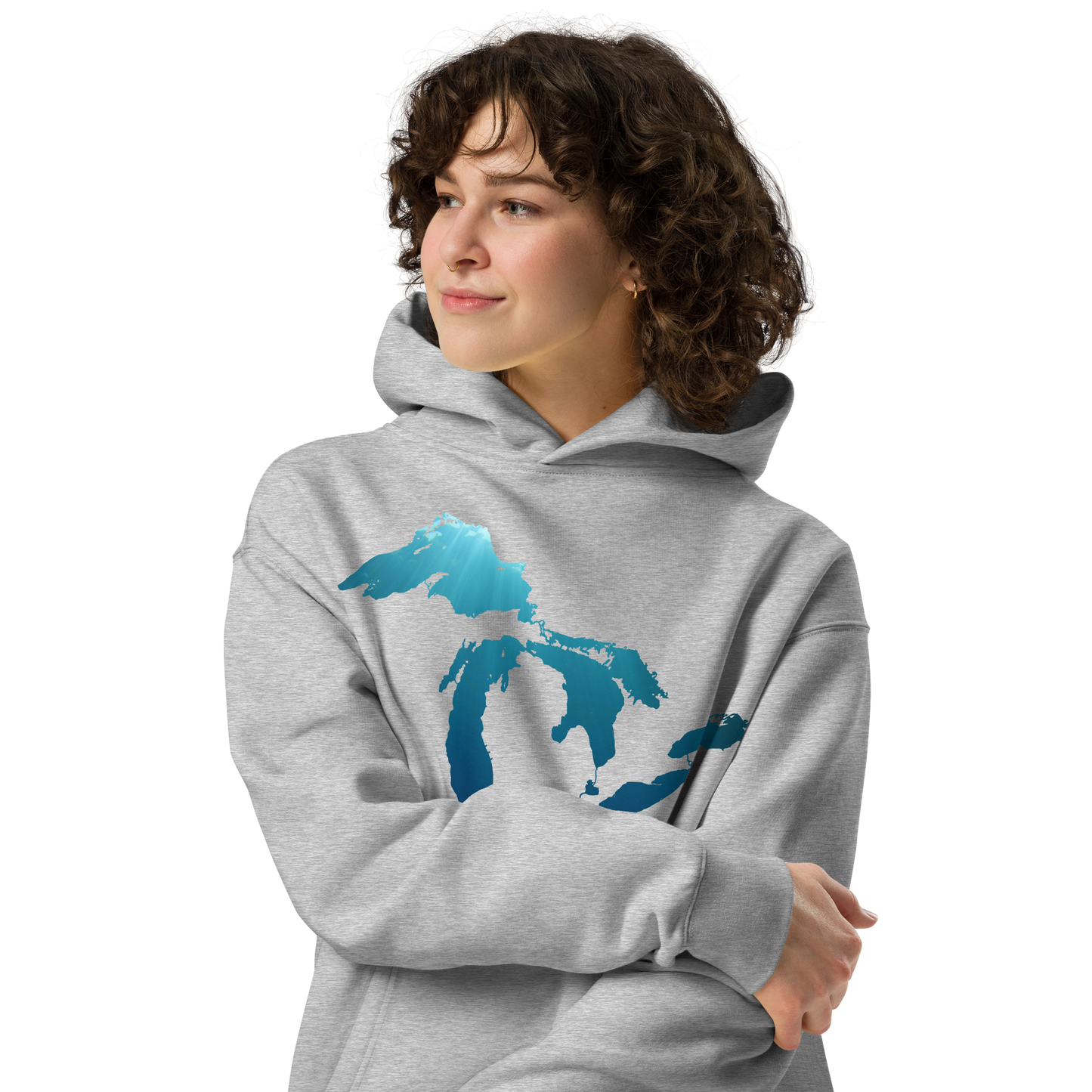 Great Lakes Oversized Hoodie | Underwater Edition