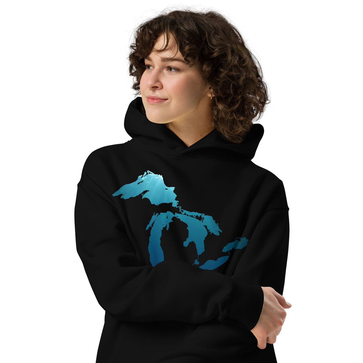 Great Lakes Oversized Hoodie | Underwater Edition