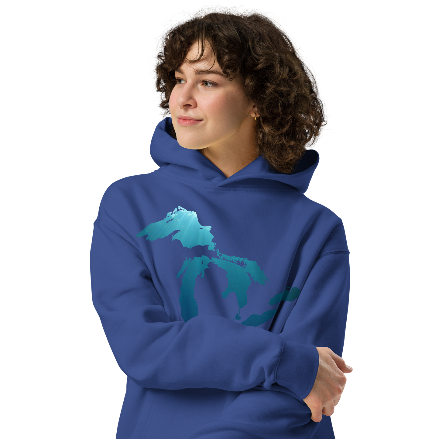 Great Lakes Oversized Hoodie | Underwater Edition