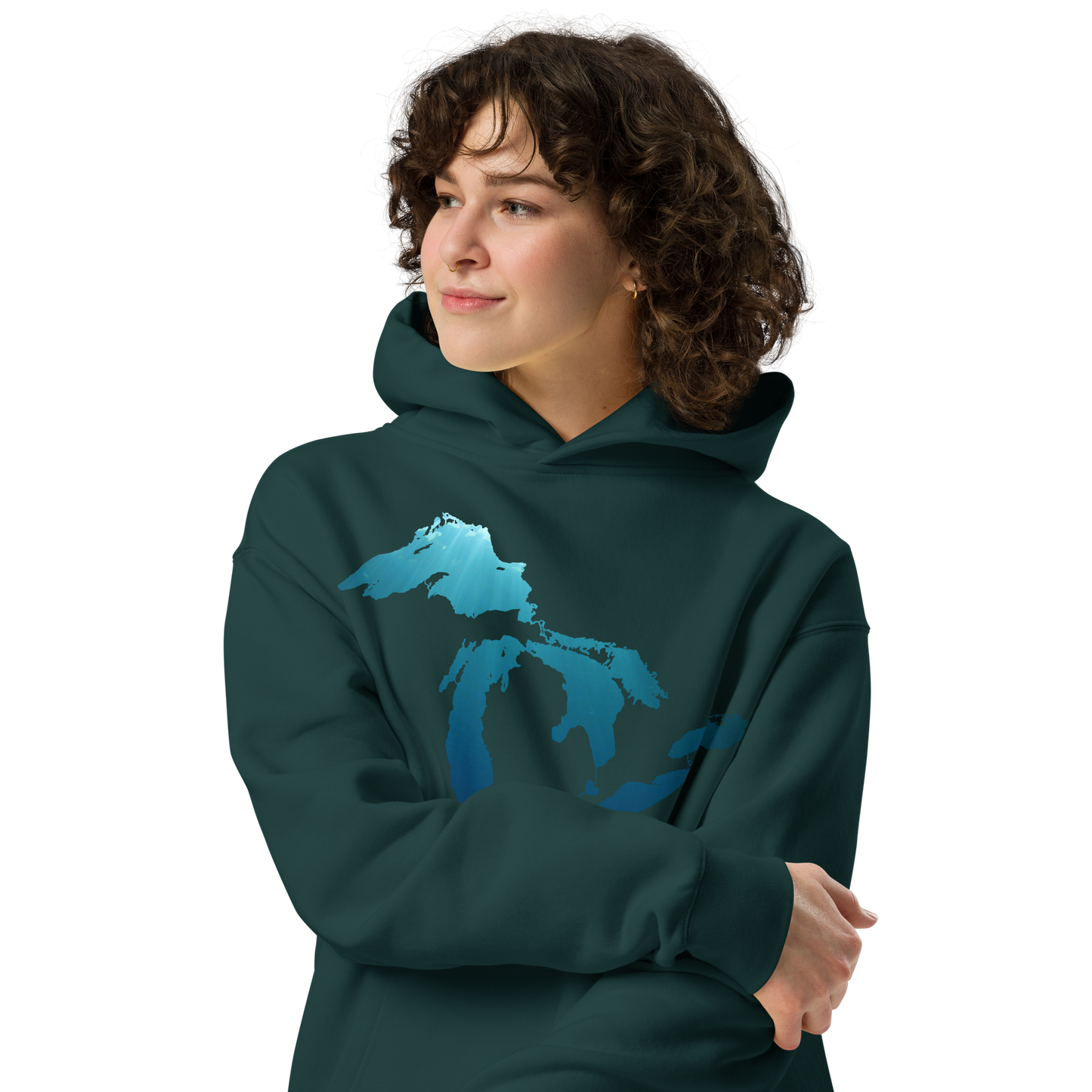 Great Lakes Oversized Hoodie | Underwater Edition