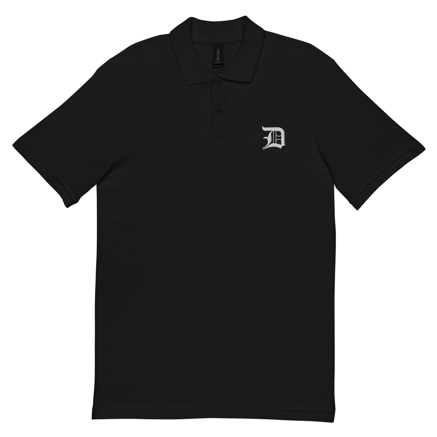 Detroit 'Old English D' Polo Shirt | Unisex Pique