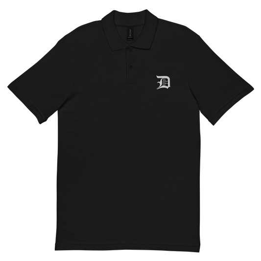 Detroit 'Old English D' Polo Shirt | Unisex Pique