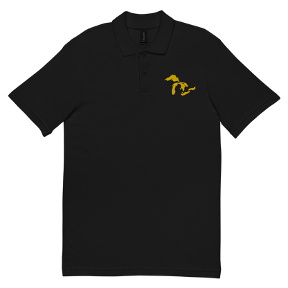 Great Lakes Polo Shirt (Gold) | Unisex Pique