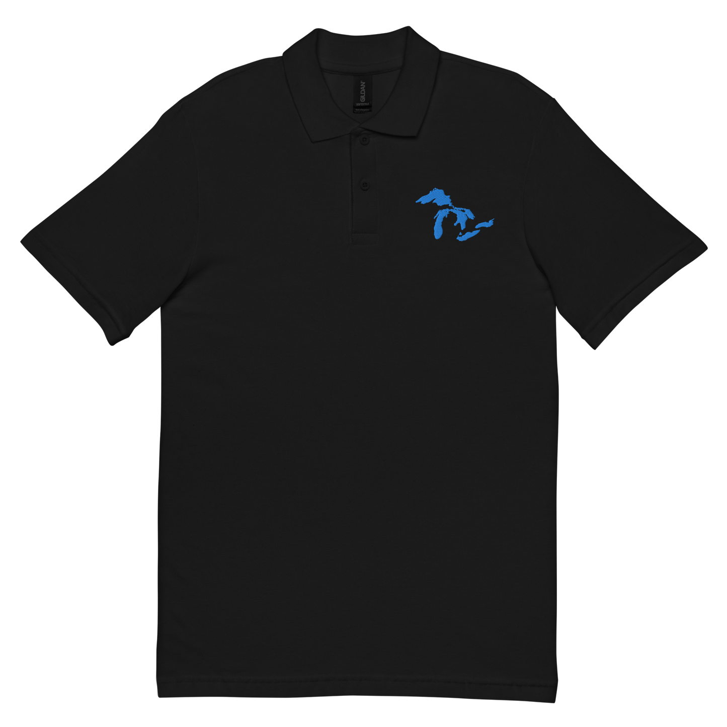 Great Lakes Polo Shirt (Azure) | Unisex Pique