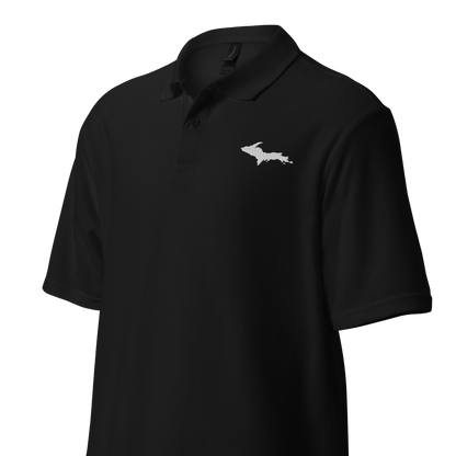 Michigan Upper Peninsula Unisex Polo (w/ UP Outline) | Unisex Pique