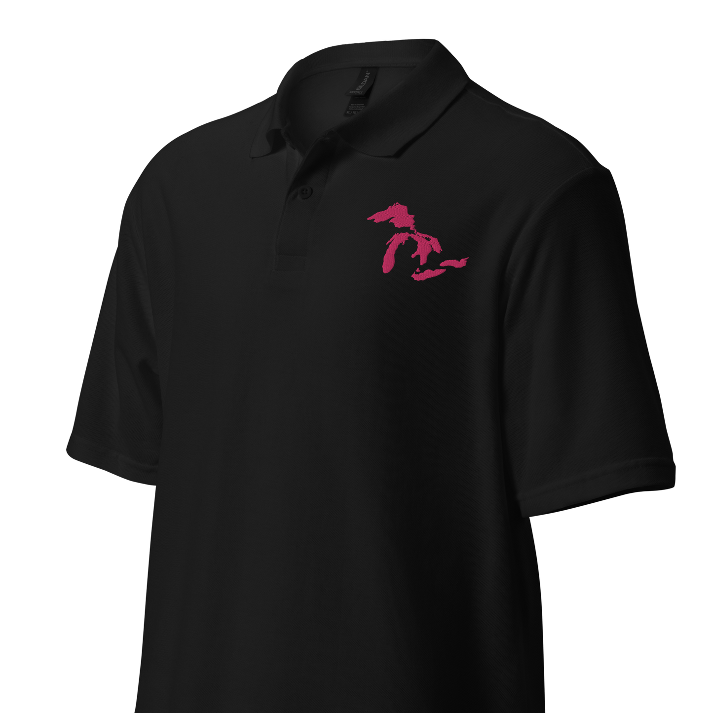 Great Lakes Polo Shirt (Pink) | Unisex Pique