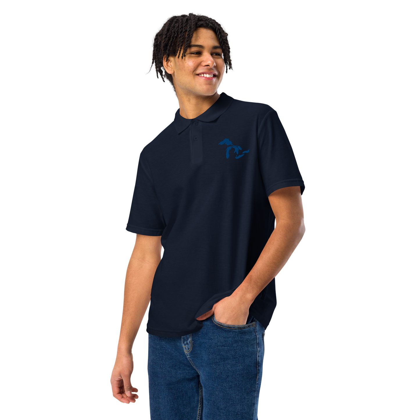 Great Lakes Polo Shirt (Royal Blue) | Unisex Pique