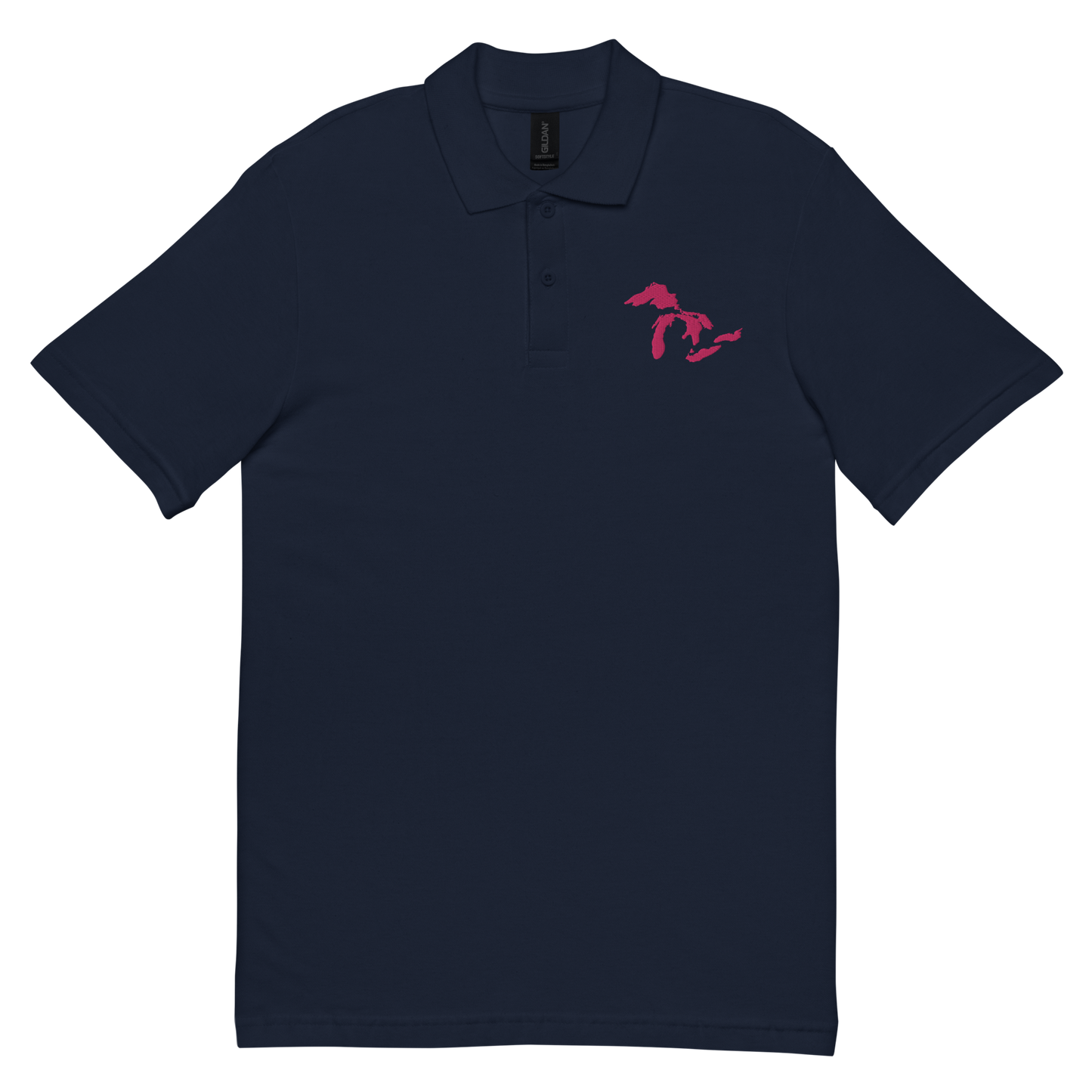 Great Lakes Polo Shirt (Pink) | Unisex Pique