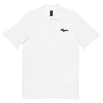 Michigan Upper Peninsula Unisex Polo (w/ UP Outline) | Unisex Pique