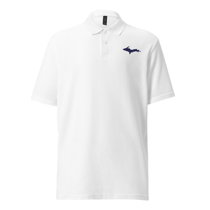 Michigan Upper Peninsula Unisex Polo (w/ UP Outline) | Unisex Pique