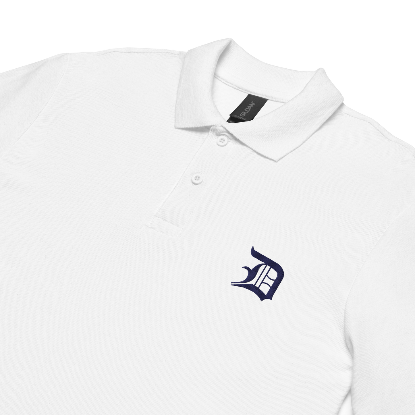 Detroit 'Old English D' Polo Shirt | Unisex Pique