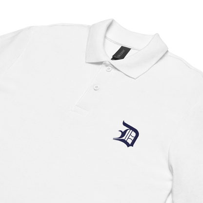 Detroit 'Old English D' Polo Shirt | Unisex Pique