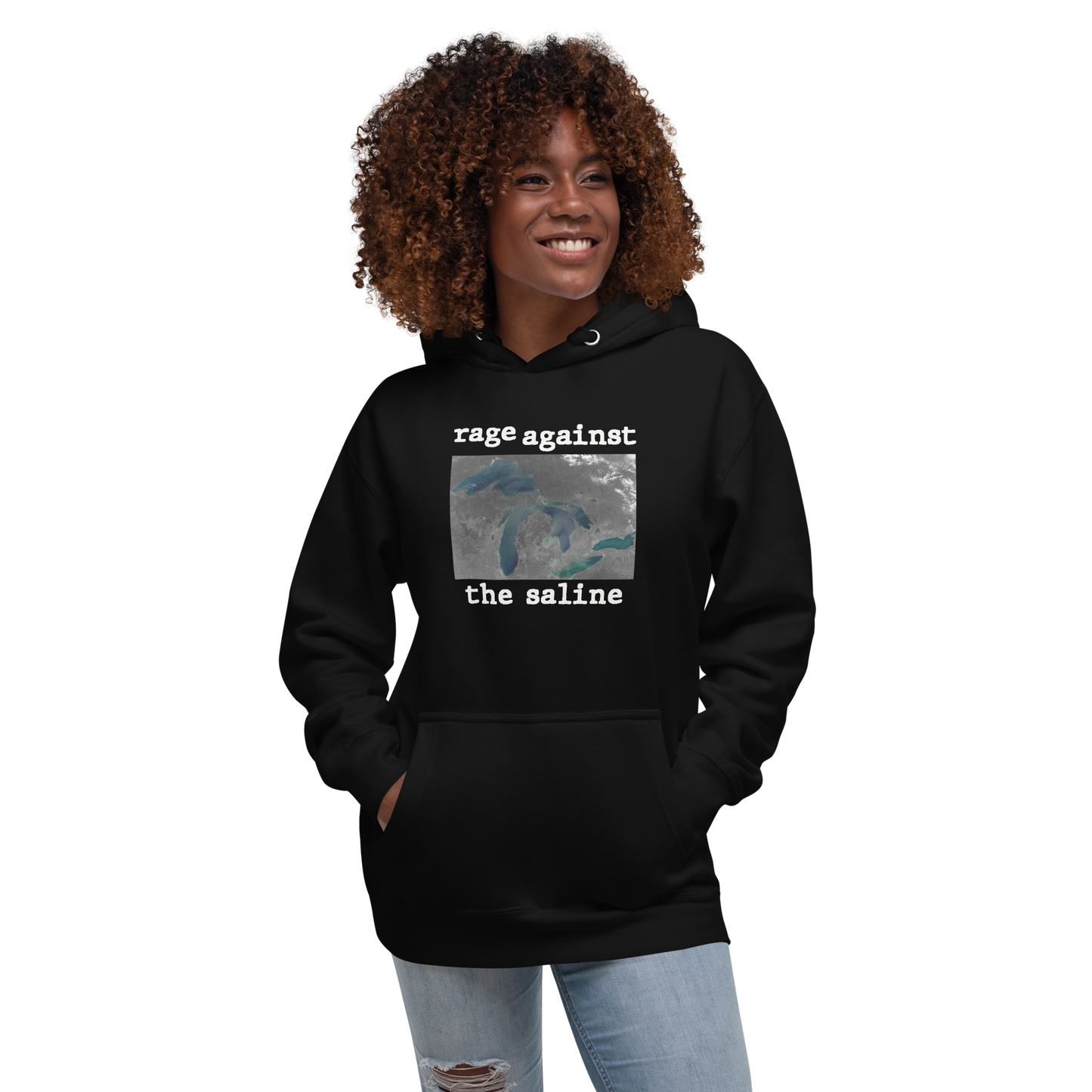 Great Lakes 'Rage Against the Saline' Hoodie | Unisex Premium