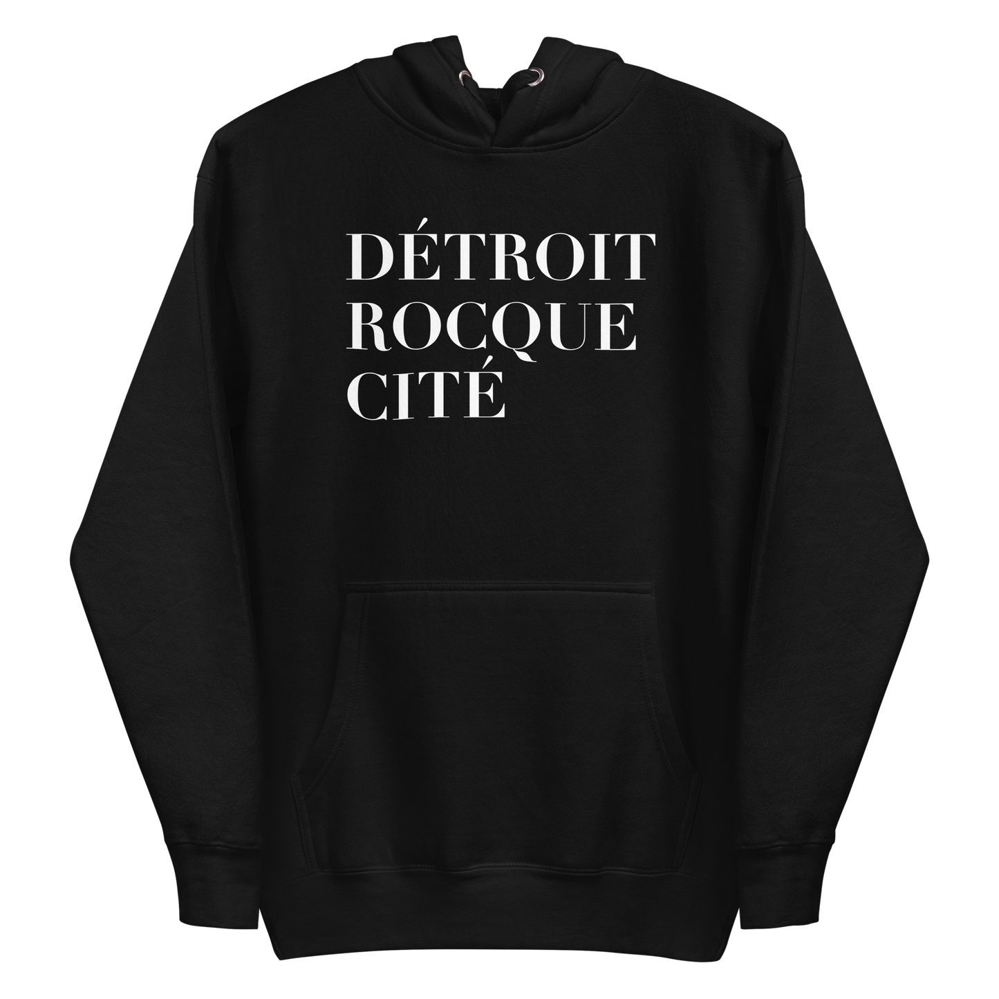 'Détroit Rocque Cité' Hoodie | Unisex Premium