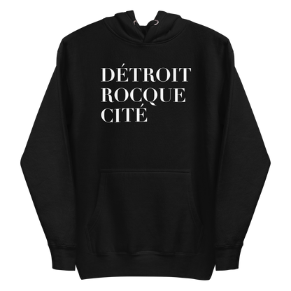 'Détroit Rocque Cité' Hoodie | Unisex Premium