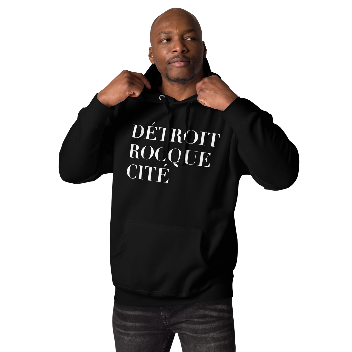 'Détroit Rocque Cité' Hoodie | Unisex Premium