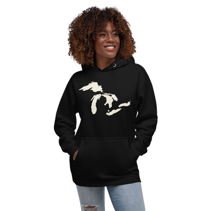 Great Lakes Hoodie (Ivory White) | Unisex Premium