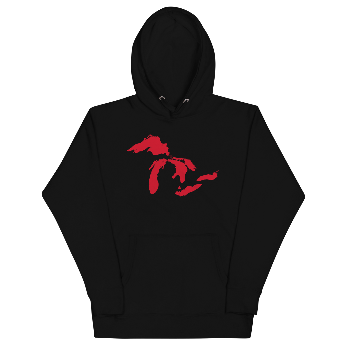 Great Lakes Hoodie (Aliform Red) | Unisex Premium