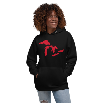 Great Lakes Hoodie (Aliform Red) | Unisex Premium