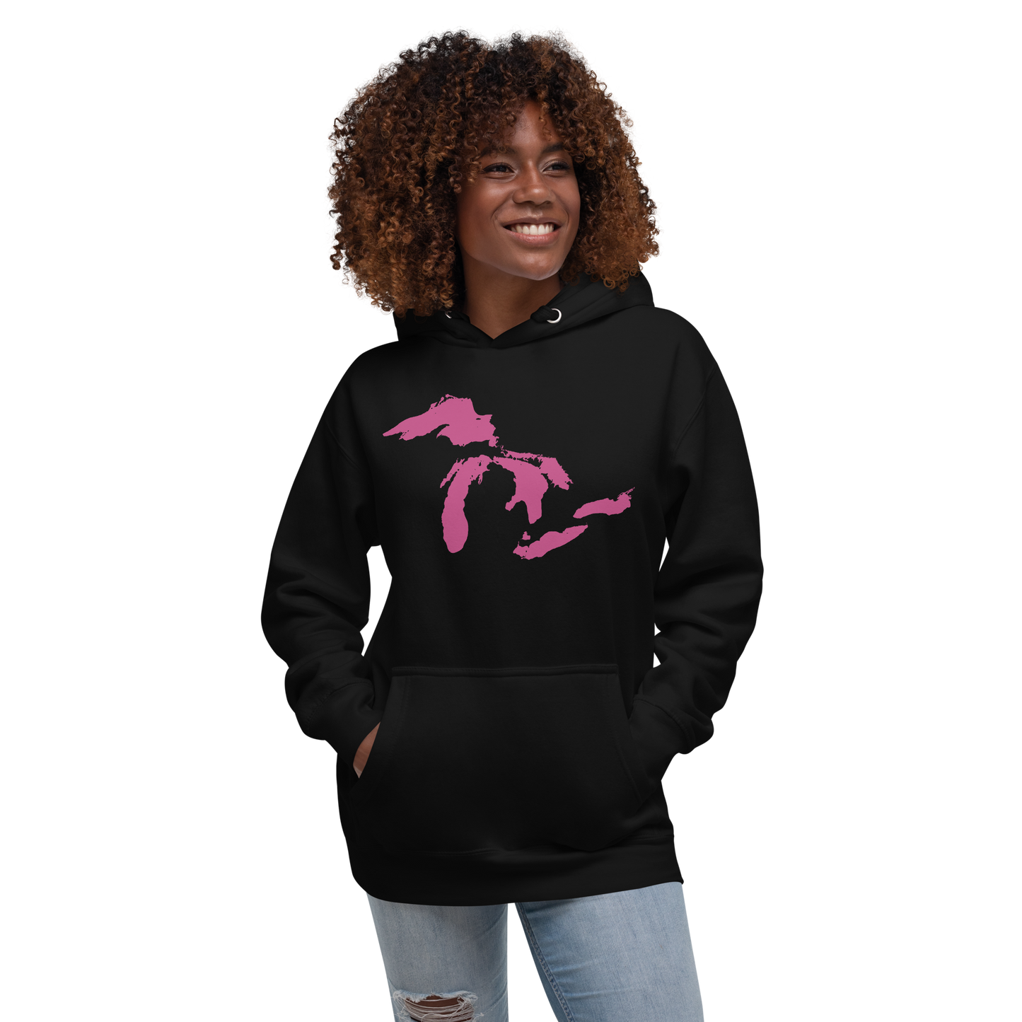 Great Lakes Hoodie (Apple Blossom Pink) | Unisex Premium